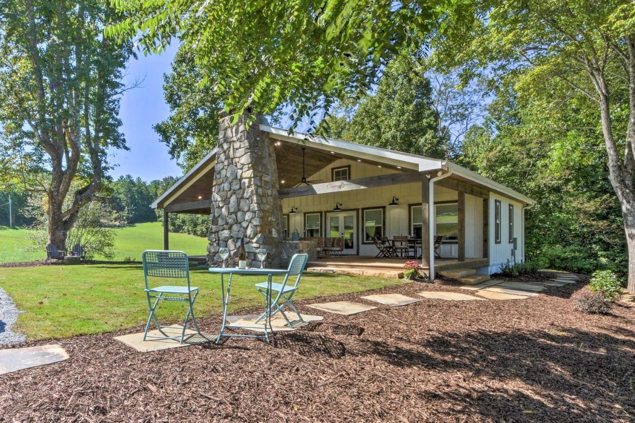 Blue Ridge Cottage Modern Solace In The Mountains Exterior foto